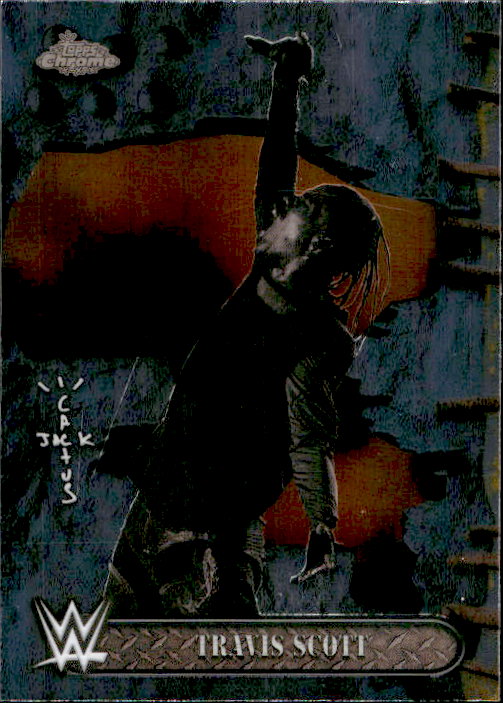 Travis Scott - 2025 Topps Chrome WWE x Cactus Jack #100
