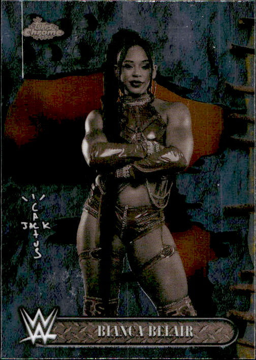 Bianca Belair - 2025 Topps Chrome WWE x Cactus Jack #11