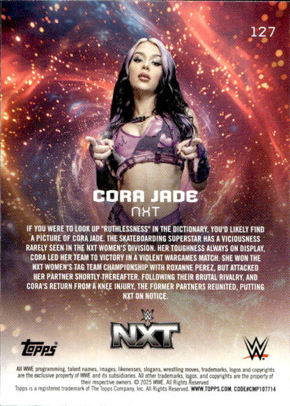 Cora Jade - 2025 Topps WWE Universe #127