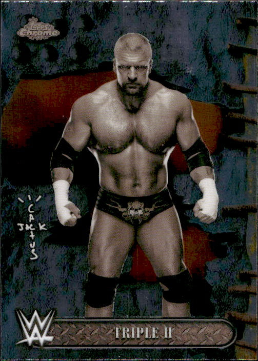Triple H - 2025 Topps Chrome WWE x Cactus Jack #30