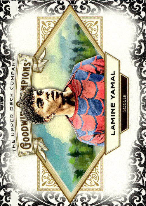 Lamine Yamal - 2025 Upper Deck Goodwin Champions Glossy Black #98