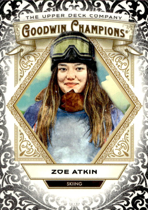 Zoe Atkin - 2025 Upper Deck Goodwin Champions Glossy Black #55