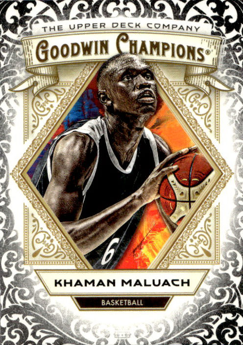 Khaman Maluach - 2025 Upper Deck Goodwin Champions Glossy Black #78
