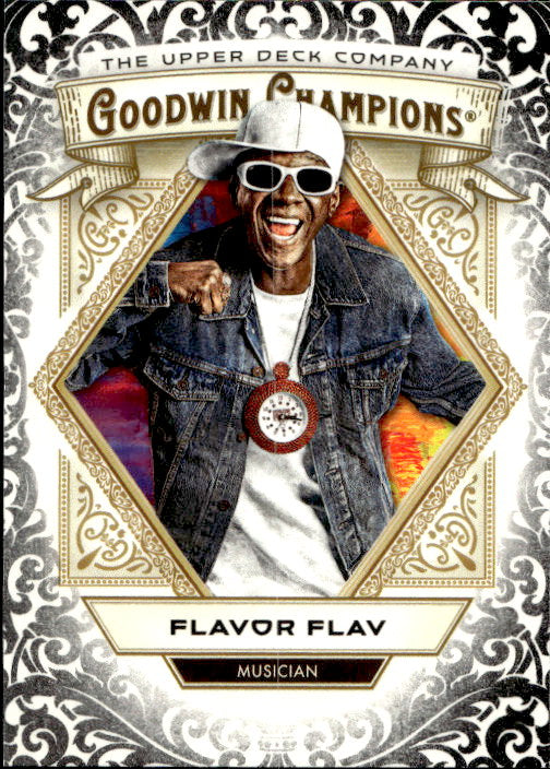 Flavor Flav - 2025 Upper Deck Goodwin Champions Glossy Black #24