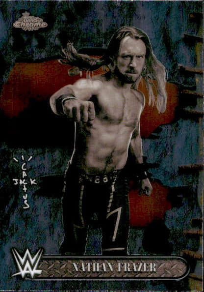Nathan Frazer - 2025 Topps Chrome WWE x Cactus Jack #97