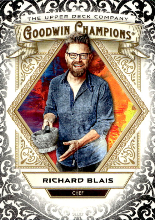Richard Blais - 2025 Upper Deck Goodwin Champions Glossy Black #40