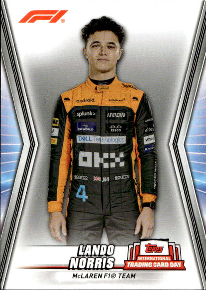 Lando Norris - 2023 Topps National Trading Card Day F1 #NTCD-F9
