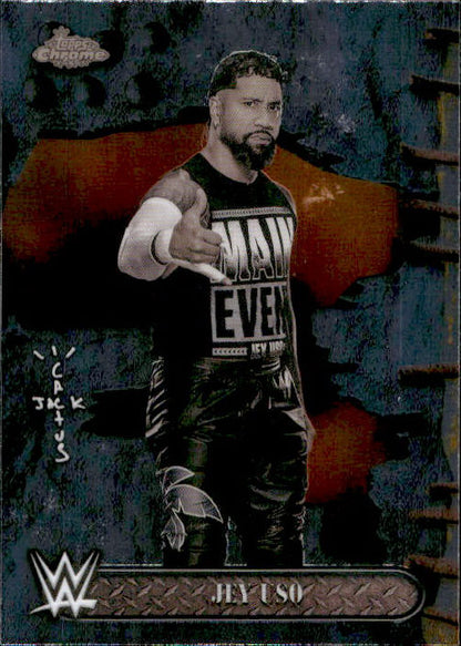 Jey Uso - 2025 Topps Chrome WWE x Cactus Jack #3
