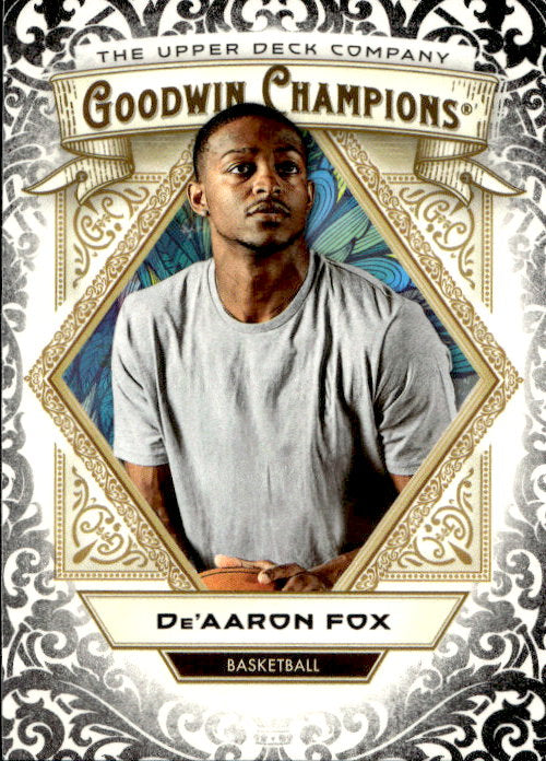 De'Aaron Fox - 2025 Upper Deck Goodwin Champions Glossy Black #5