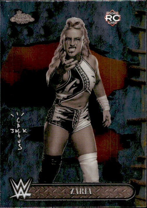 Zaria - 2025 Topps Chrome WWE x Cactus Jack #95