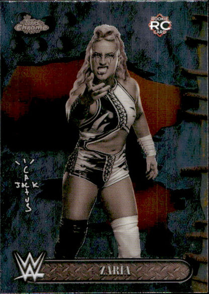Zaria - 2025 Topps Chrome WWE x Cactus Jack #95