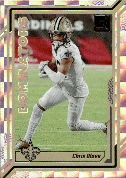 Chris Olave - 2023 Panini Donruss Dominators #D-26 New Orleans Saints