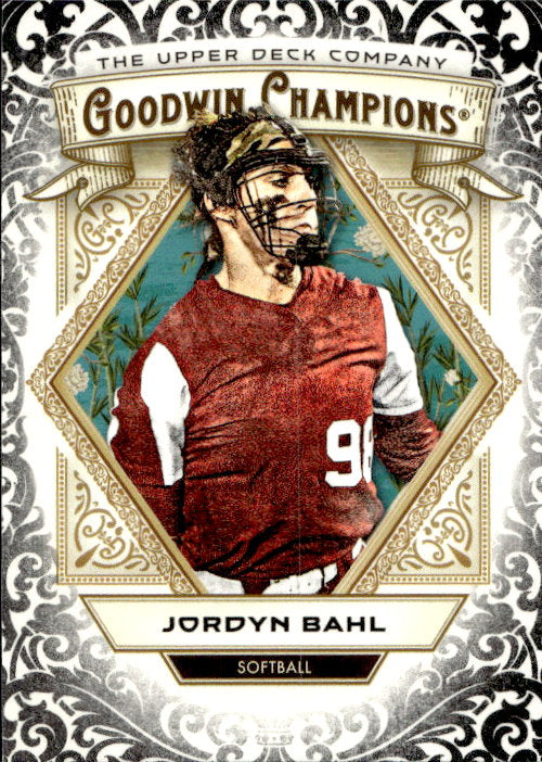 Jordyn Bahl - 2025 Upper Deck Goodwin Champions Glossy Black #61