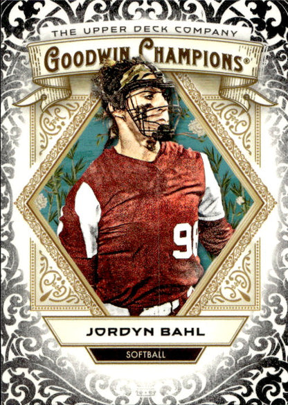 Jordyn Bahl - 2025 Upper Deck Goodwin Champions Glossy Black #61