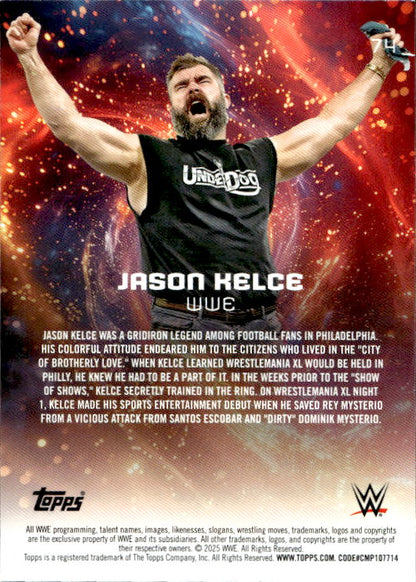 Jason Kelce - 2025 Topps WWE Universe #74