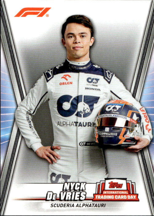 Nyck de Vries - 2023 Topps National Trading Card Day F1 #NTCD-F19
