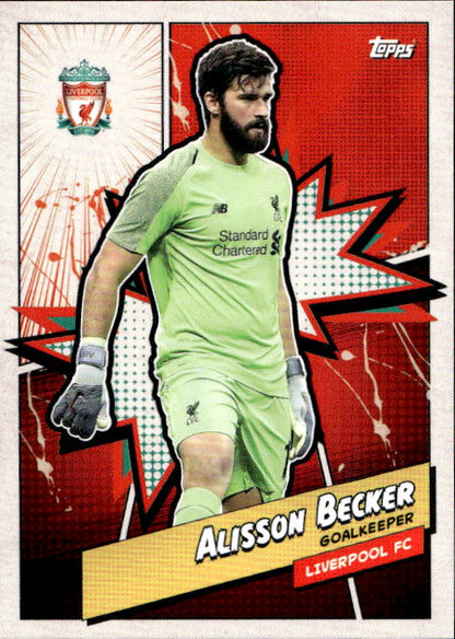 Alisson Becker - 2023/24 Topps Liverpool Team Set #LFCH-4
