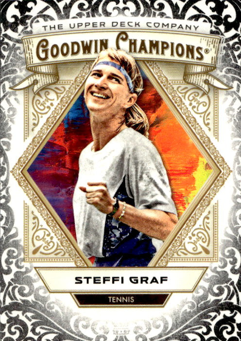 Steffi Graf - 2025 Upper Deck Goodwin Champions Glossy Black #11