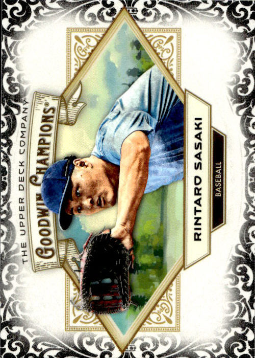 Rintaro Sasaki - 2025 Upper Deck Goodwin Champions Glossy Black #100