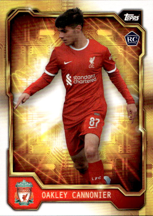 Oakley Cannonier - 2023/24 Topps Liverpool Team Set LFCG #LFCG-2