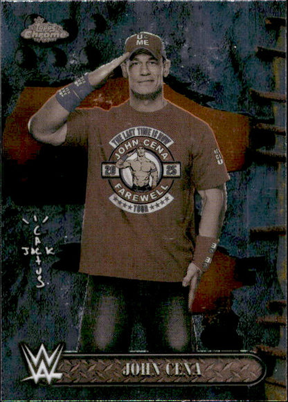 John Cena - 2025 Topps Chrome WWE x Cactus Jack #1