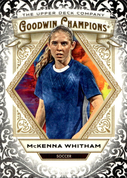 McKenna Whitman - 2025 Upper Deck Goodwin Champions Glossy Black #46