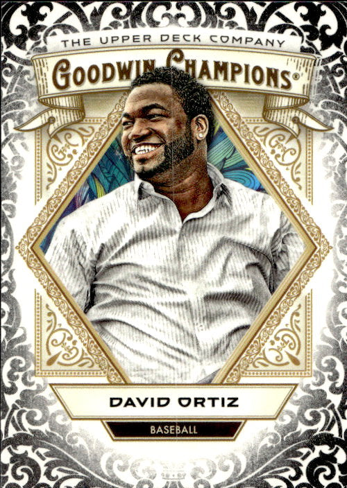 David Ortiz - 2025 Upper Deck Goodwin Champions Glossy Black #34