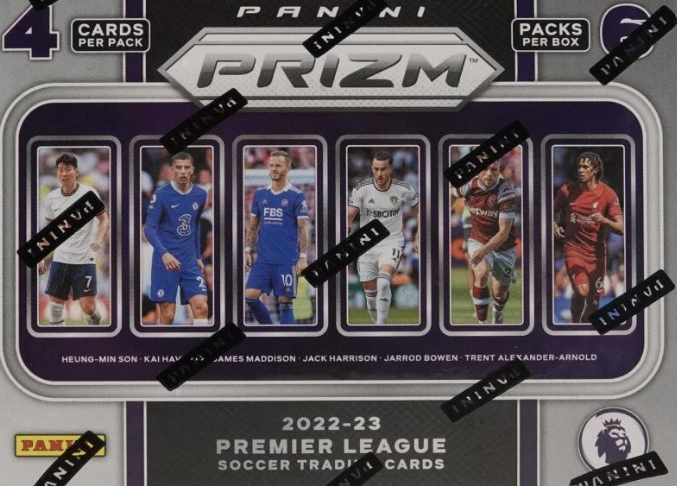 2022/23 Panini Prizm Premier League EPL Soccer 6 Pack Blaster (Pink Mosaic)