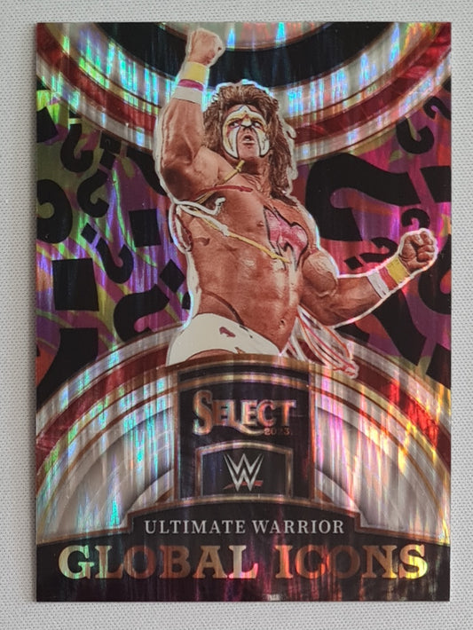 Ultimate Warrior - 2023 Panini Select WWE Global Icons Flash #27