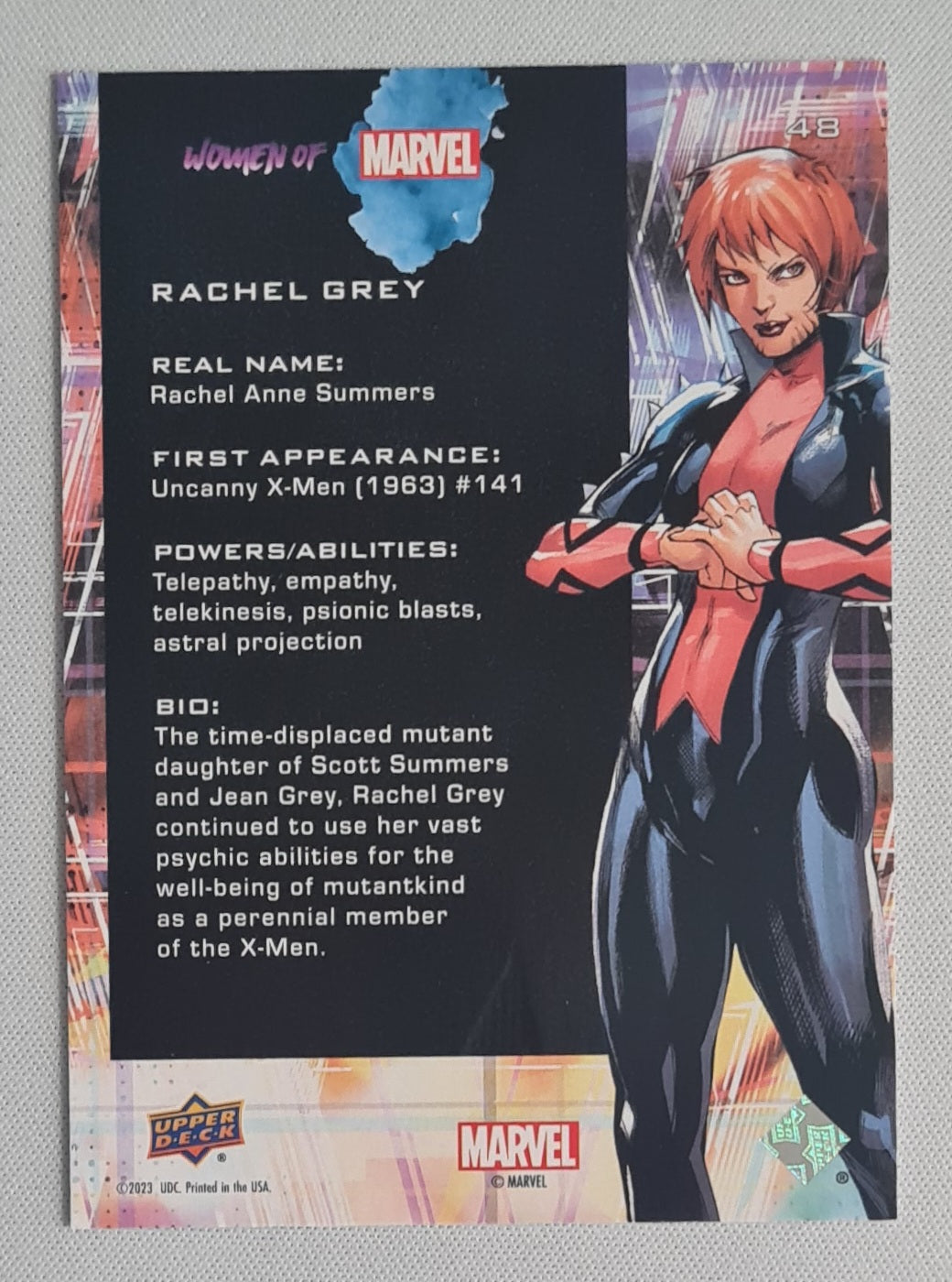 Rachel Grey - 2022 Upper Deck Women of Marvel #48