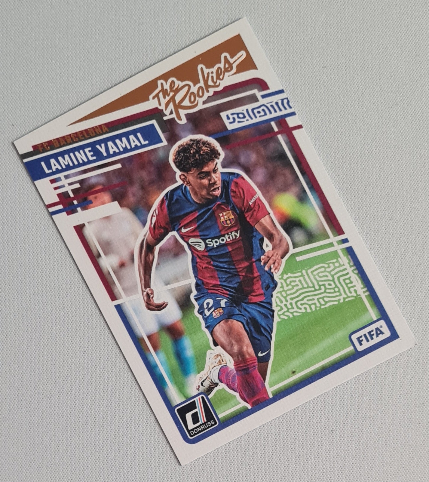 Lamine Yamal - 2023/24 Panini Donruss The Rookies Bronze #25 FC Barcelona