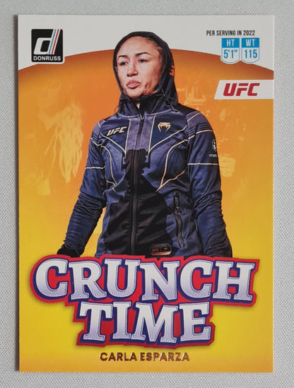 Carla Esparza - 2023 Panini Donruss UFC Crunch Time #8
