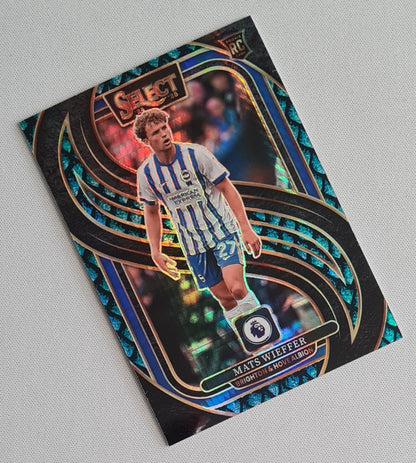 Mats Wieffer - 2024/25 Panini Select Premier League Dragonscale Mezzanine /48 #140 Brighton & Hove Albion