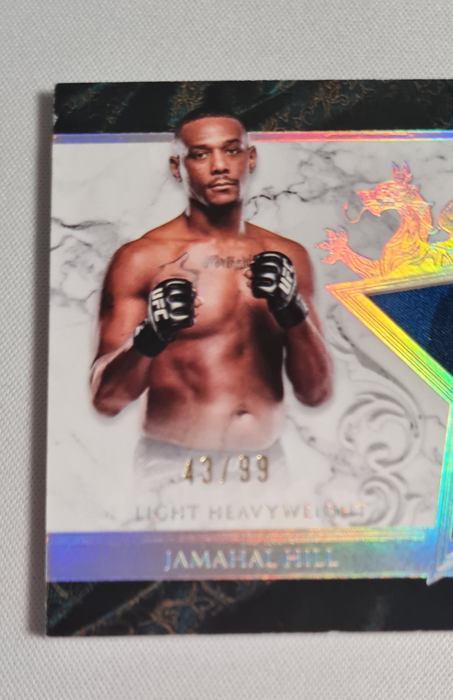 Jamahal Hill - 2025 Topps Royalty UFC Collection Star Relics Card /99 #SR-JH