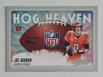 Joe Burrow - 2025 Panini Absolute Hog Heaven #HH-JBW Cincinnati Bengals
