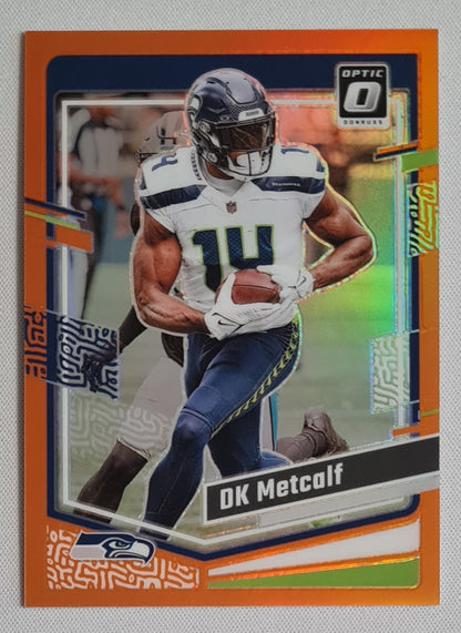 DK Metcalf - 2023 Panini Donruss Optic Orange /249 #175 Seattle Seahawks