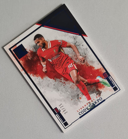 Cody Gakpo - 2024/25 Panini Impeccable Blue /25 #112 Liverpool