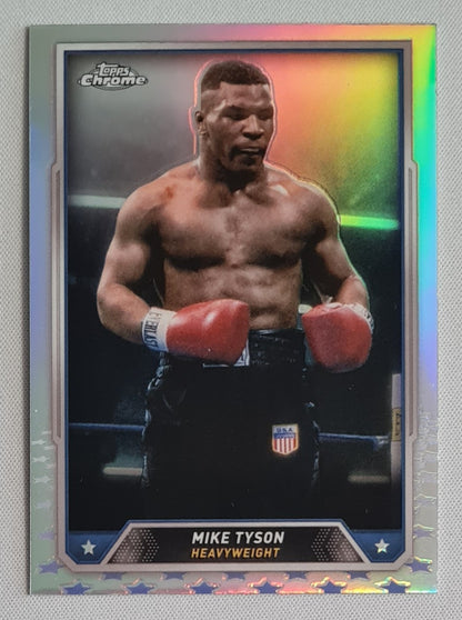 Mike Tyson - 2024 Topps Chrome Boxing Refractor #35