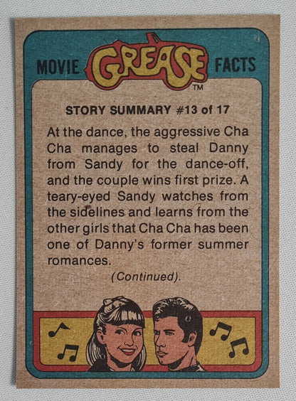 Grease - 1978 Topps Series 2 Doin It On The Dance Floor! #131