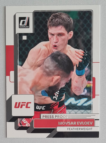Movsar Evloev - 2023 Panini Donruss UFC Press Proof #17