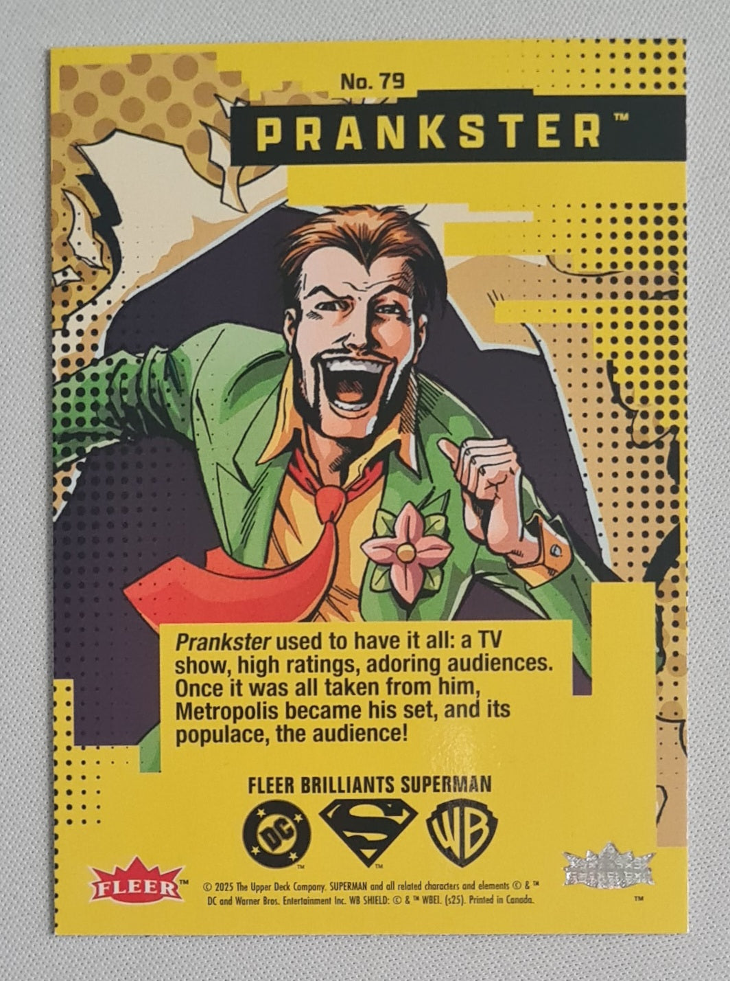 Prankster - 2025 Fleer Brilliants Superman #79
