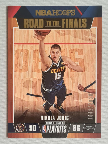 Nikola Jokic - 2019/20 Panini Hoops Road to the Finals /2019 #41 Denver Nuggets
