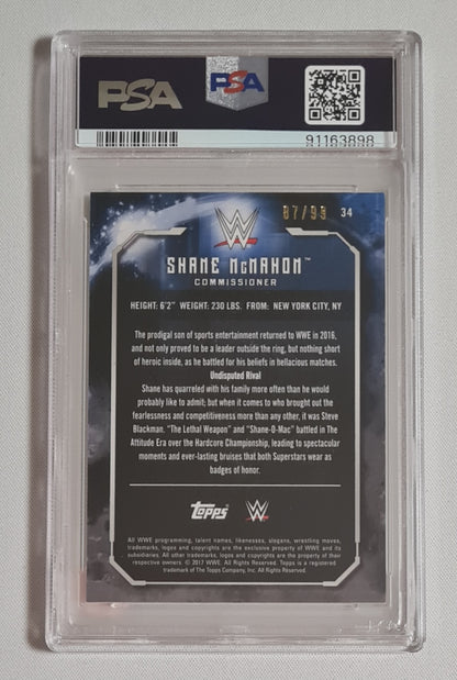 Shane McMahon - 2017 Topps WWE Undisputed Bronze PSA 9 #34