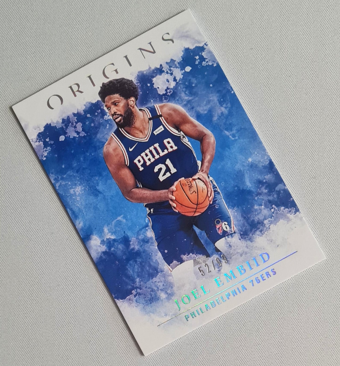 Joel Embiid - 2020/21 Panini Origins Basketball /99 #16 Philadelphia 76ers