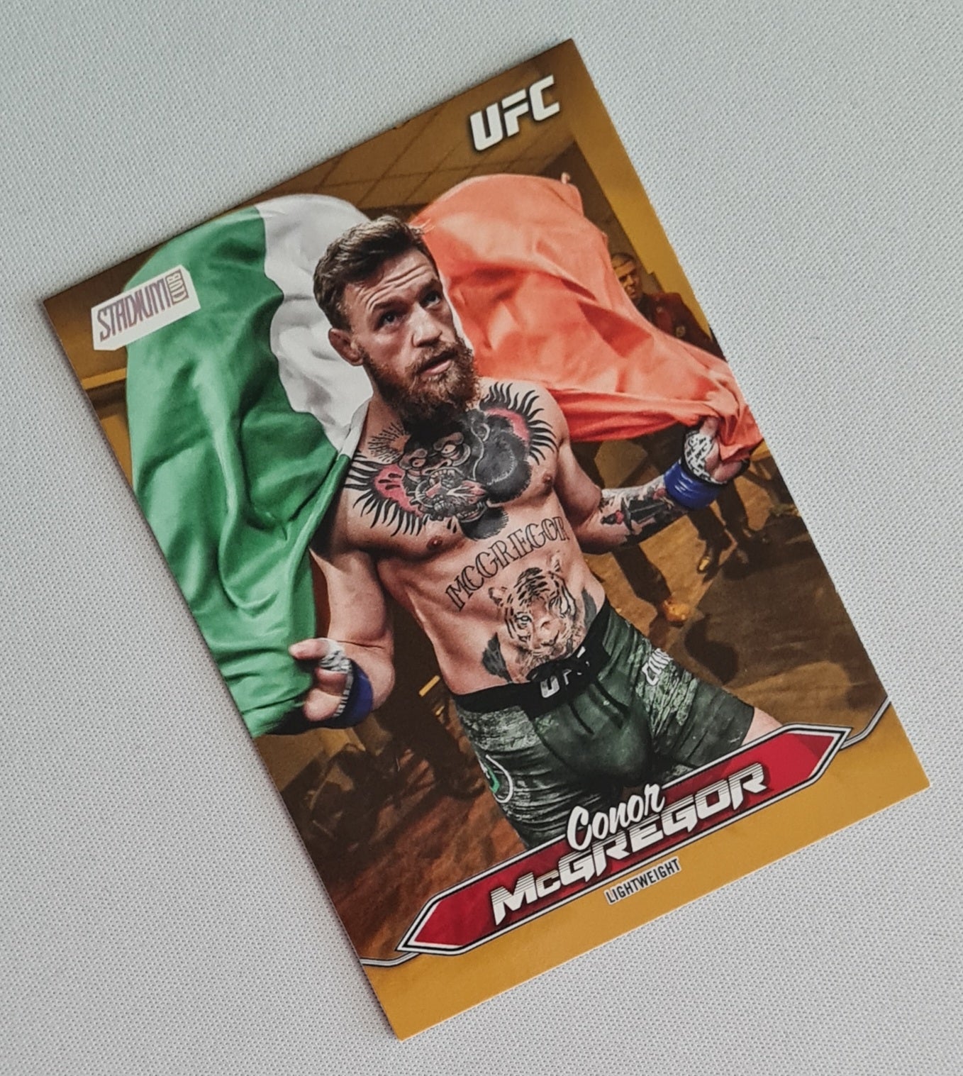 Conor McGregor - 2025 Topps Stadium Club UFC Gold Foil #200