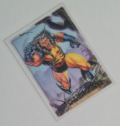 Wolverine - 2024 Upper Deck Marvel Masterpieces 92 Platinum Clear Cut #94
