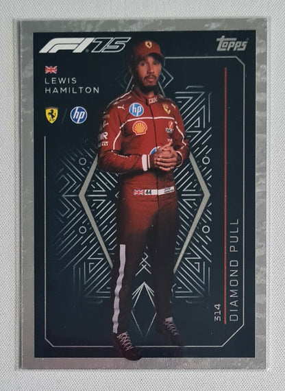 Lewis Hamilton - 2025 Topps F1 Turbo Attax Diamond Pull #314