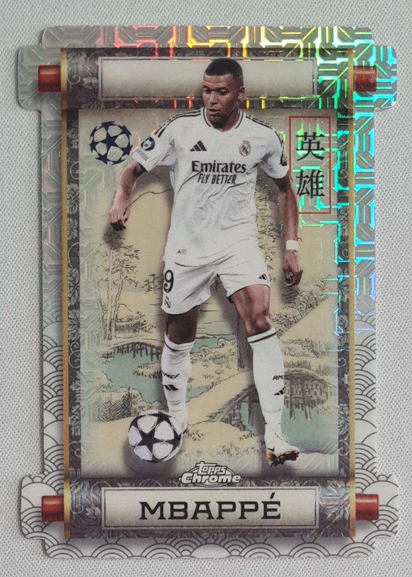Kylian Mbappe - 2024/25 Topps Chrome UCC Japan Edition Hero #HR-1 Real Madrid CF