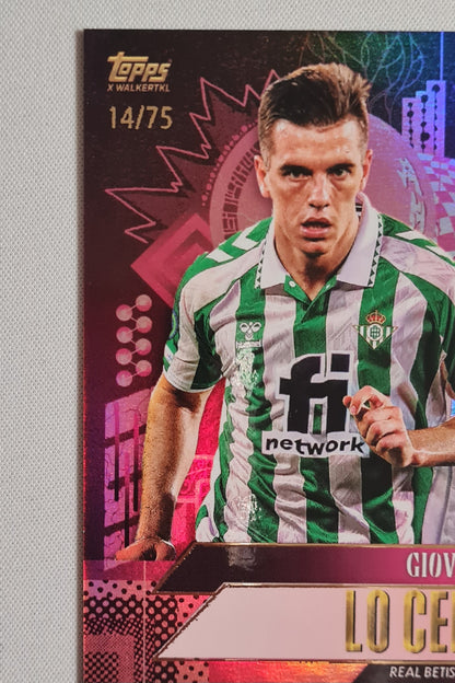Giovani Lo Celso - 2024/25 Topps WalkerTKL Current Stars /75 Real Betis
