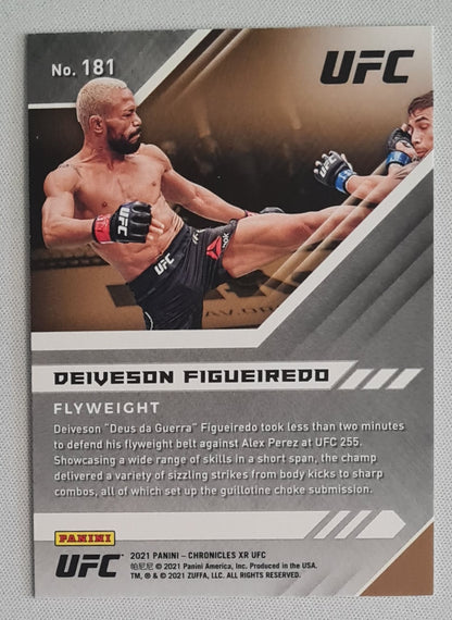 Deiveson Figueiredo - 2021 Panini Chronicles XR UFC #181